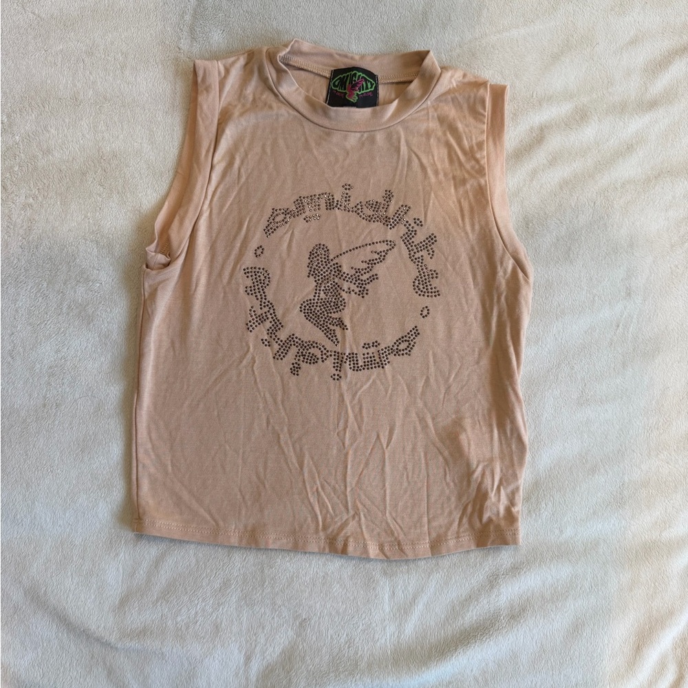 Omighty Rhinestone Tank